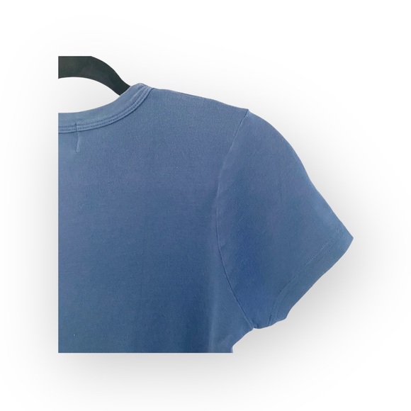 90’s: OG Juicy Couture ✌︎︎ Do Not Disturb Graphic Glitter Baby T Shirt ✌︎︎ Navy - Picture 9 of 14